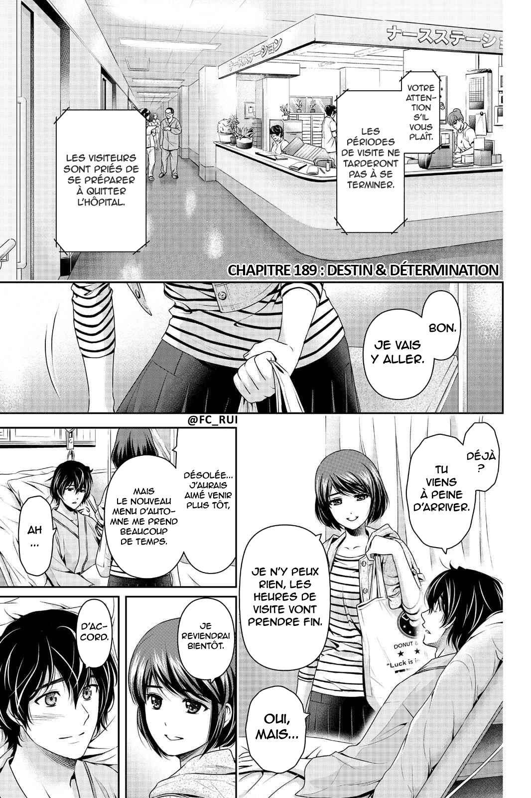 Domestic Na Kanojo: Chapter 189 - Page 1
